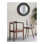 Зеркало круглое с текстурированным дизайном рамы Helios варинант исполнения - 5 | Loft Concept в Новосибирске