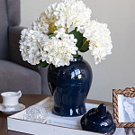 Ваза с крышкой однотонная Высота 31 см Chinoiserie Ceramics варинант исполнения - 7 | Loft Concept в Новосибирске