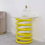 Дизайнерский журнальный стол на 2-х конусообразных ножках Epykopy варинант исполнения - 2 | Loft Concept в Новосибирске