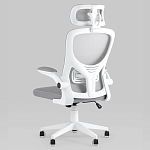 Кресло для компьютерного стола Easement Grey&White варинант исполнения - 5 | Loft Concept в Новосибирске