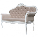 Диван в стиле прованс Montmartre Provence Sofa Beige White варинант исполнения - 3 | Loft Concept в Новосибирске