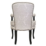 Кресло c растительным орнаментом Aubrey Classical Armchair beige jacquard варинант исполнения - 2 | Loft Concept в Новосибирске