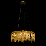 Люстра круглая подвесная с металлическими дугами и длинными цепочками 80 см Atlantis Chain варинант исполнения - 11 | Loft Concept в Новосибирске