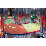 Дизайнерский ковер с изображением дороги Poltronova Autostrada Rug варинант исполнения - 7 | Loft Concept в Новосибирске