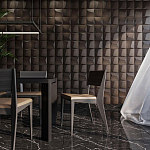 Гипсовая 3D панель с принтографией PM-26 варинант исполнения - 3 | Loft Concept в Новосибирске