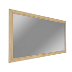 Зеркало прямоугольное с классической деревянной рамой Harper Line варинант исполнения - 2 | Loft Concept в Новосибирске