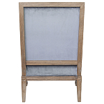 Кресло William Classical Armchair grey velvet варинант исполнения - 2 | Loft Concept в Новосибирске