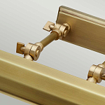 Светильник для картин с призматическим плафоном и двойными регулируемыми шарнирами Elstead Lighting варинант исполнения - 7 | Loft Concept в Новосибирске