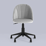 Мягкое компьютерное кресло Venus Grey варинант исполнения - 3 | Loft Concept в Новосибирске