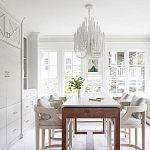 Люстра белая с несколькими ярусами деревянных палочек Bright Wooden Chandelier варинант исполнения - 7 | Loft Concept в Новосибирске