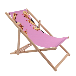 Шезлонг Seletti Lipstick Pink