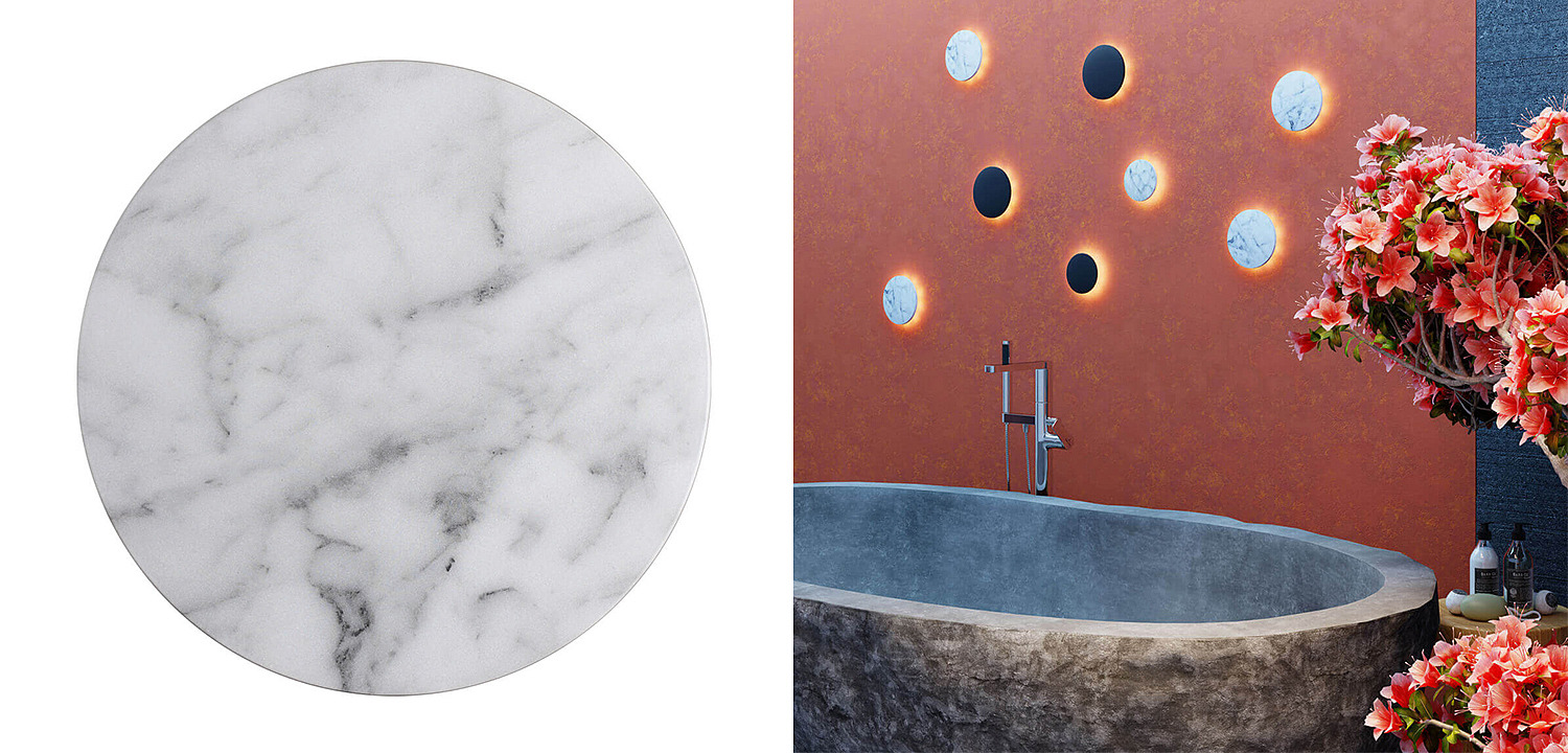 Бра Disco Piatto Marble Sconce - Loft-Concept в Новосибирске