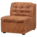Модульное кожаное кресло Maxence Lounge Leather Armchair варинант исполнения - 1 | Loft Concept в Новосибирске