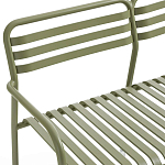 Скамья из алюминия Mack Metal Bench Green варинант исполнения - 4 | Loft Concept в Новосибирске