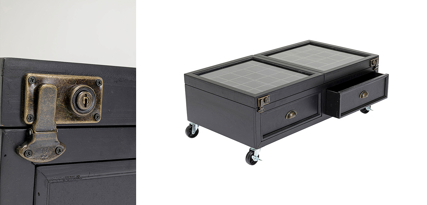 Кофейный стол Black Storage Space - Loft-Concept в Новосибирске