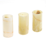 Ваза настольная цилиндрической формы из оникса Stone Vase варинант исполнения - 2 | Loft Concept в Новосибирске