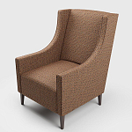 Мебельная ткань Шенилл терракотовый цвет 142 см T4-58 варинант исполнения - 5 | Loft Concept в Новосибирске