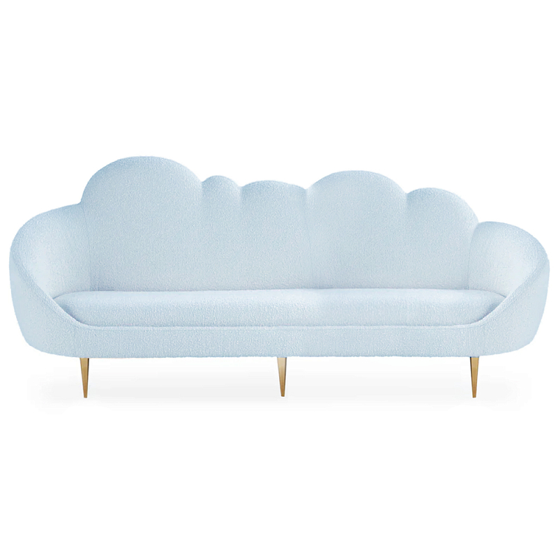 Уникальный диван для детской Soft Cloud трехместный Голубой Белый Розовый Золотой Уникальный диван для детской Soft Cloud трехместный Голубой Белый Розовый Золотой в Новосибирске | Loft Concept