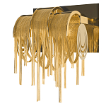 Бра с перфорированными металлическими дугами и цепочками 22 см Atlantis Chain варинант исполнения - 5 | Loft Concept в Новосибирске