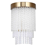 Бра с прозрачными стеклянными трубочками и металлическим основанием Nembus варинант исполнения - 1 | Loft Concept в Новосибирске