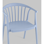 Стул Campo пластик голубой варинант исполнения - 2 | Loft Concept в Новосибирске