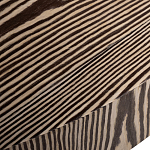 Столик журнальный круглый с полосатым узором Zebroids варинант исполнения - 8 | Loft Concept в Новосибирске