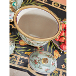 Ваза с крышкой и цветочным узором Genuine Chinese Classics варинант исполнения - 6 | Loft Concept в Новосибирске