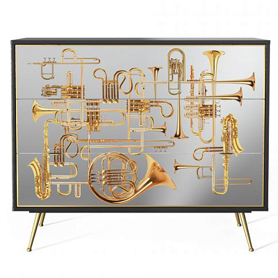 Комод Seletti Chest of Three Drawers Trumpets Комод Seletti Chest of Three Drawers Trumpets