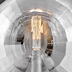 Бра округлой формы с многогранным стеклянным плафоном Hinkley варинант исполнения - 5 | Loft Concept в Новосибирске