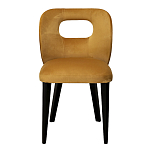 Стул велюровый горчичный Verified варинант исполнения - 2 | Loft Concept в Новосибирске