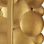 Бра светодиодное из многослойных золотых дисков Metal Disc Chandelier варинант исполнения - 1 | Loft Concept в Новосибирске