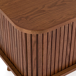 ТВ-тумба с двумя раздвижными дверцами Toinette Brown TV Stand варинант исполнения - 4 | Loft Concept в Новосибирске