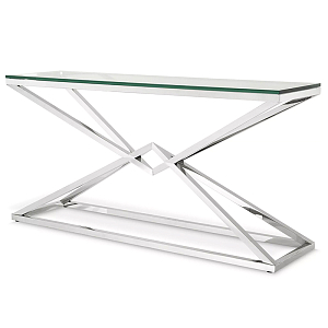 Консоль Eichholtz Console Table Connor L Chrome