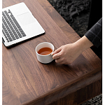 Кофейный стол из массива дерева с выдвижными ящиками Coffee Walnut Table варинант исполнения - 4 | Loft Concept в Новосибирске