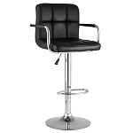 Барный стул с подлокотниками Honory Black варинант исполнения - 1 | Loft Concept в Новосибирске