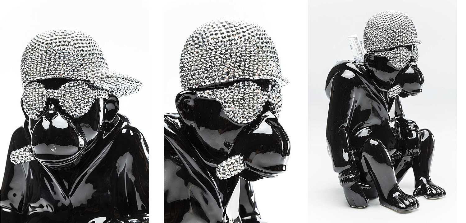Копилка Monkey with rhinestones - Loft-Concept в Новосибирске