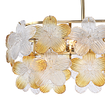 Люстра овальная с цветочными мотивами Light Floral Glow варинант исполнения - 5 | Loft Concept в Новосибирске