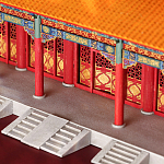 Храм Конфуция Тайвань миниатюра для интерьера в китайском стиле варинант исполнения - 3 | Loft Concept в Новосибирске