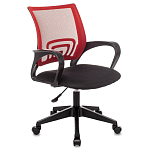 Офисное кресло с основанием из черного пластика Desk chairs Red варинант исполнения - 1 | Loft Concept в Новосибирске