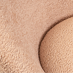 Кресло розовое с обивка из искусственного каракуля Iconic Creation варинант исполнения - 3 | Loft Concept в Новосибирске