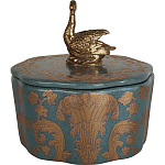 Фарфоровая шкатулка Swan Lake варинант исполнения - 2 | Loft Concept в Новосибирске