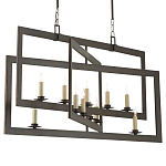 Люстра из пересекающихся прямоугольных элементов Intersecting Rectangles варинант исполнения - 3 | Loft Concept в Новосибирске