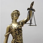 Статуэтка бронзовая Фемида Bronze Goddess варинант исполнения - 1 | Loft Concept в Новосибирске