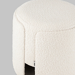 Дизайнерский Пуф Букле Poof Alice White Boucle  варинант исполнения - 2 | Loft Concept в Новосибирске
