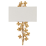 Бра с прямоугольным абажуром и каркасом в виде лепестков клевера Hanging Clover варинант исполнения - 3 | Loft Concept в Новосибирске