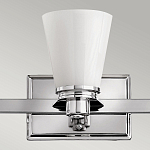 Бра для ванных комнат с белыми стеклянными конусными плафонами Hinkley варинант исполнения - 2 | Loft Concept в Новосибирске