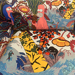 Мебельная ткань Велюр Simpsons in Paradise Т4-88 варинант исполнения - 1 | Loft Concept в Новосибирске