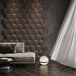 Гипсовая 3D панель с принтографией PM-30 варинант исполнения - 5 | Loft Concept в Новосибирске