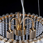 Люстра с подвесными рифлеными стеклянными трубками Nembus варинант исполнения - 18 | Loft Concept в Новосибирске