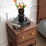 Тумбочка прикроватная с ящиком и дверцей Робот Robot Desk варинант исполнения - 5 | Loft Concept в Новосибирске